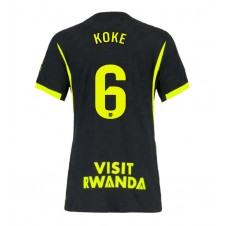 Atletico Madrid Koke #6 Bortatröja Dam 2026-27 Korta ärmar